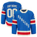 Tocy Custom NY.Rangers Blue Centennial Authentic Pro Jerseys