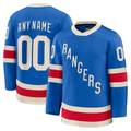 Tocy Custom NY.Rangers Blue Centennial Premium Jerseys