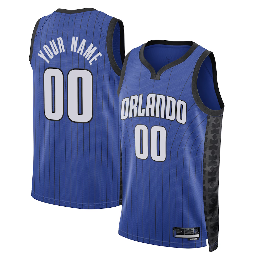tocy Custom O.Magic Royal 2022-23 Swingman Jerseys - Statement Edition