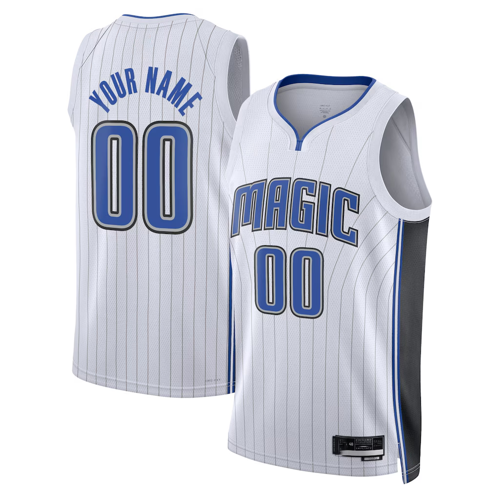 tocy Custom O.Magic White Swingman Jerseys - Association Edition