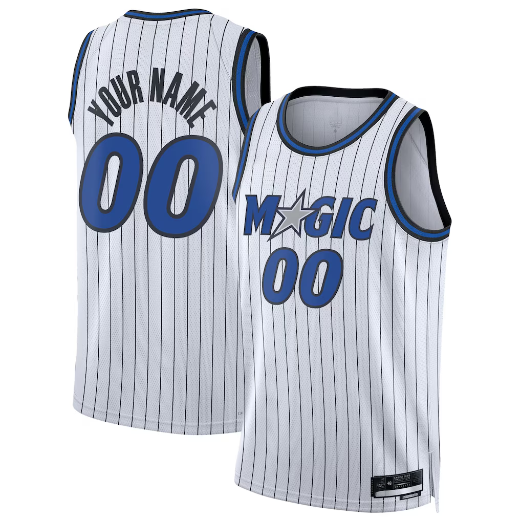 tocy Custom O.Magic White Swingman Jerseys - Association Edition