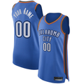 tocy Custom OC.Thunder Blue Authentic Stitched Jerseys - Icon Edition