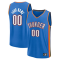 tocy Custom OC.Thunder Blue Fast Break Stitched Jerseys - Icon Edition