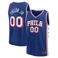 tocy P.76ers #00 Labaron Philon Jr. Royal Swingman Jerseys - Icon Edition