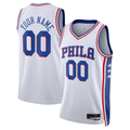 tocy Custom P.76ers White 2022-23 Swingman Jerseys - Association Edition