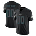 Tocy Custom P.Eagles Limited Black Impact Home Game Any Name & Numbers Stitched Jerseys