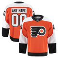 Tocy Custom P.Flyers Orange Home Authentic Pro Jerseys