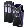 tocy Custom S.Kings Black Swingman Jerseys - Icon Edition