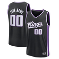 tocy Custom S.Kings Fanatics Black Fast Break Jerseys - Icon Edition