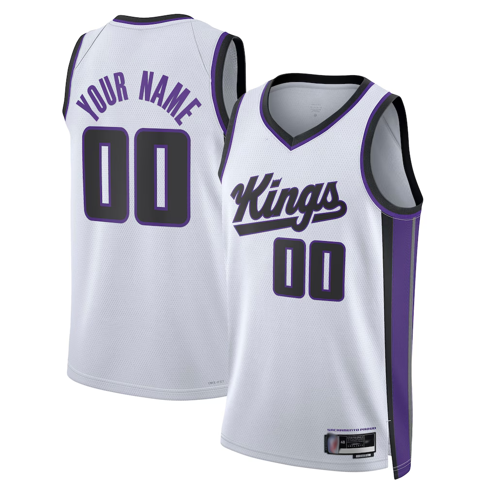 tocy Custom S.Kings White Swingman Jerseys - Association Edition