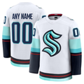 Tocy Custom S.Kraken White Away Premium Jerseys