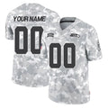 Tocy Custom S.Seahawks Arctic Camo Limited Salute To Service Home Game Any Name & Numbers Stitched Jerseys