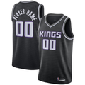 tocy Custom S.kings Black Swingman Jerseys - Statement Edition