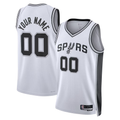 tocy Custom SA.Spurs White Swingman Jerseys - Association Edition