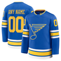 Tocy Custom St.L.Blues Blue Home Premium Jerseys