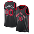 tocy Custom T.Raptors Black 2022-23 Swingman Jerseys - Statement Edition
