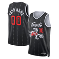 tocy Custom T.Raptors Black 2025-26 City Edition Swingman Jerseys