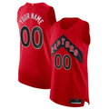 tocy Custom T.Raptors Red 2020-21 Authentic Jerseys - Icon Edition