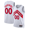 tocy Custom T.Raptors White Swingman Jerseys - Association Edition