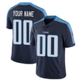 Tocy Custom T.Titans Navy Limited Vapor Home Game Any Name & Numbers Stitched Jerseys