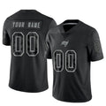 tocy Custom TB.Buccaneers Black RFLCTV Limited Stitched Jerseys