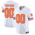tocy Custom TB.Buccaneers White Vapor F.U.S.E. Limited Stitched Jerseys
