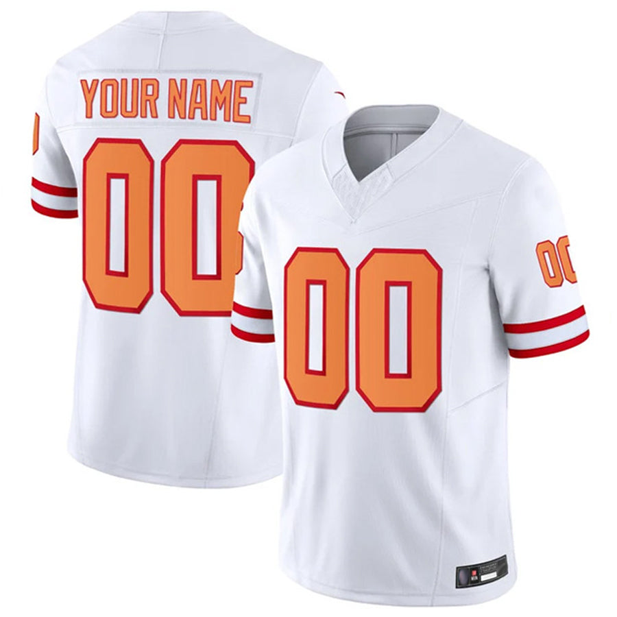 tocy Custom TB.Buccaneers White Vapor F.U.S.E. Limited Stitched Jerseys