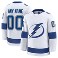 Tocy Custom TB.Lightning White Away Premium Jerseys