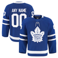 Tocy Custom T.Maple Leafs Blue Home Authentic Pro Jerseys