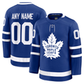 Tocy Custom T.Maple Leafs Blue Home Premium Jerseys