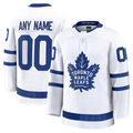 Tocy Custom T.Maple Leafs White Away Premium Jerseys