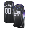tocy Custom U.Jazz Black 2025 Swingman Jerseys - Statement Edition