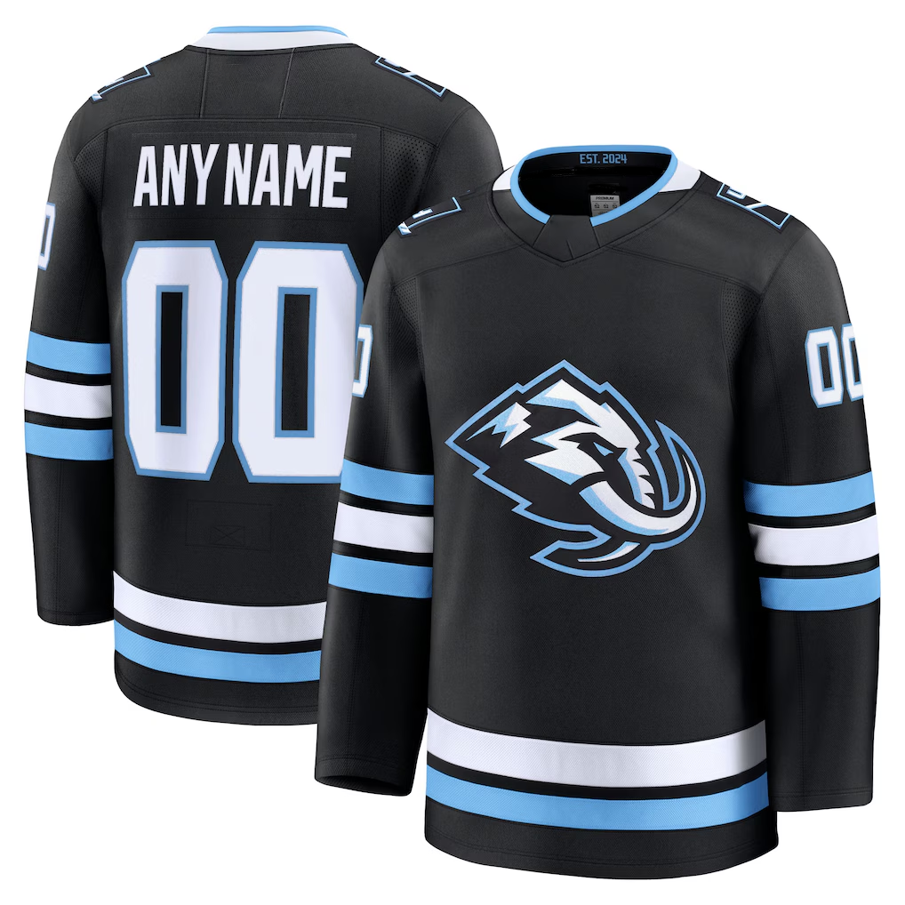 Tocy Custom U.Mammoth Black Home Premium Jerseys