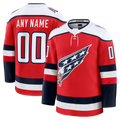Tocy Custom W.Capitals Red Alternate Premium Jerseys