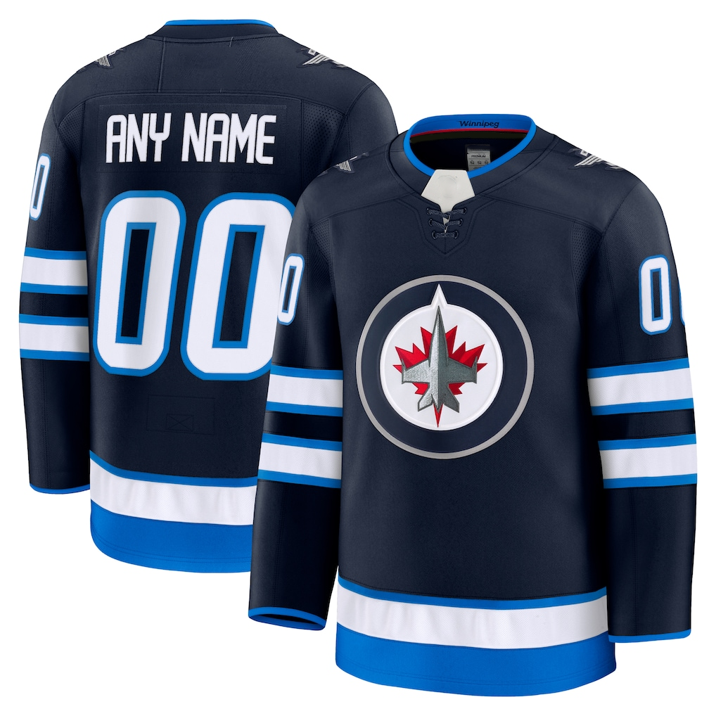 Tocy Custom W.Jets Navy Home Premium Jerseys