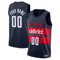 tocy Custom W.Wizards Navy 2024-25 Swingman Jerseys - Statement Edition
