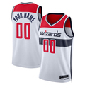 tocy Custom W.Wizards White Swingman Jerseys - Association Edition