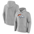 tocy D.Broncos Gray Pullover Hoodie Limited Blank Player Stitched Jerseys