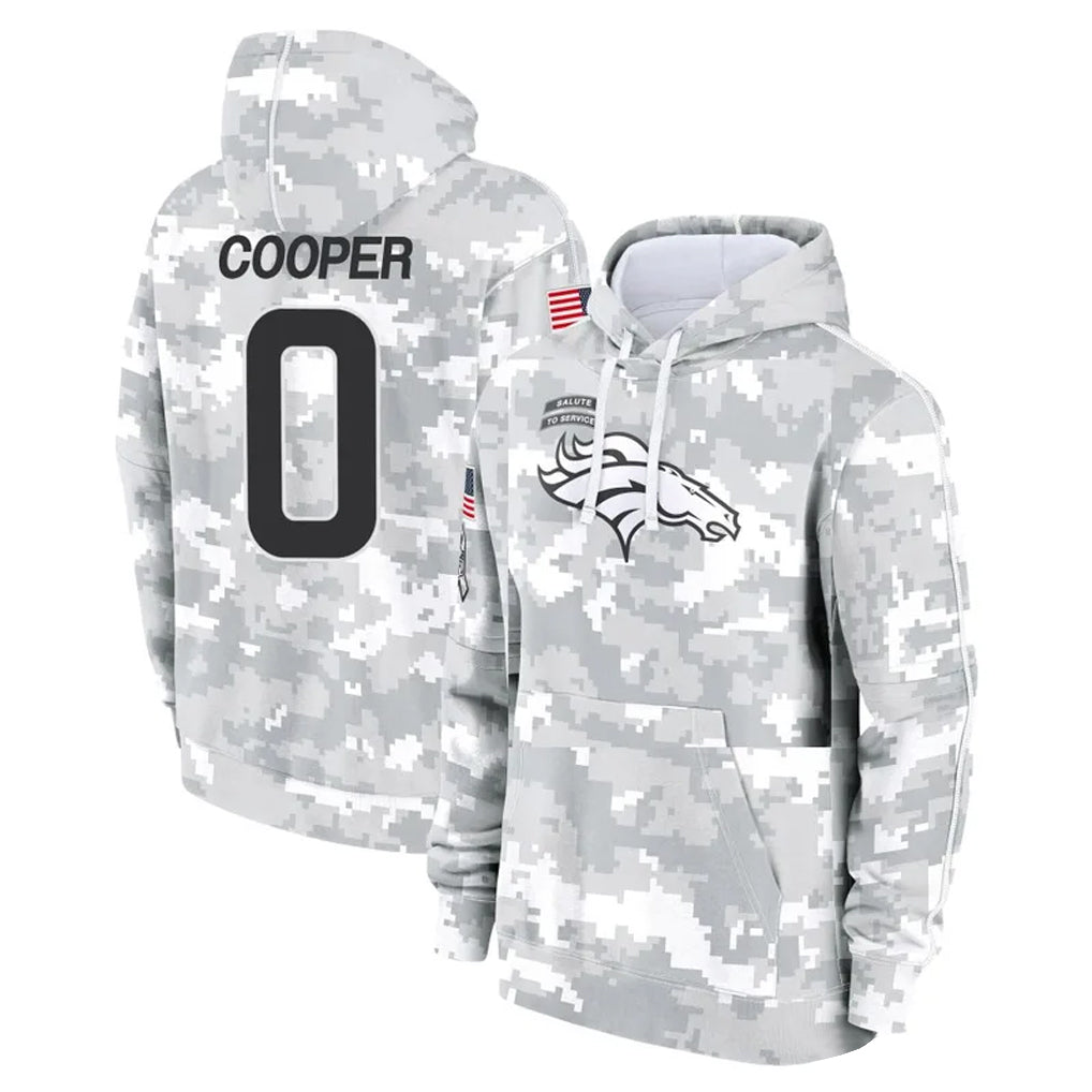 tocy D.Broncos #0 Jonathon Cooper Player Arctic Camo Salute to Service Hoodies Limited Game Stitched Jerseys