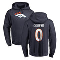 tocy D.Broncos #0 Jonathon Cooper Player Navy Pullover Hoodie Limited Stitched Jerseys