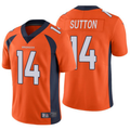 tocy D.Broncos #14 Courtland Sutton Player Orange Limited Stitched Jerseys