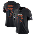 tocy D.Broncos #17 Jaylen Waddle Player Black Impact Limited Game Stitched Jerseys