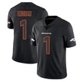 tocy D.Broncos #1 Evan Engram Player Black Impact Limited Game Stitched Jerseys