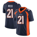 tocy D.Broncos #21 Riley Moss Player Navy Vapor Untouchable Limited Game Stitched Jerseys