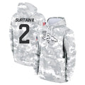 tocy D.Broncos #2 Pat Surtain II Player Arctic Camo Salute to Service Hoodies Limited Game Stitched Jerseys