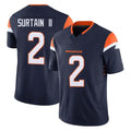 tocy D.Broncos #2 Pat Surtain II Player Navy Limited Vapor F.U.S.E. Home Game Stitched Jerseys