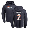 tocy D.Broncos #2 Pat Surtain II Player Navy Pullover Hoodie Limited Stitched Jerseys