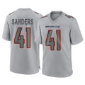 tocy D.Broncos #41 Drew Sanders Player Gray Atmosphere Fashion Limited Game Stitched Jerseys