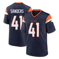 tocy D.Broncos #41 Drew Sanders Player Navy Home Game Stitched Jerseys