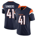 tocy D.Broncos #41 Drew Sanders Player Navy Limited Vapor F.U.S.E. Home Game Stitched Jerseys
